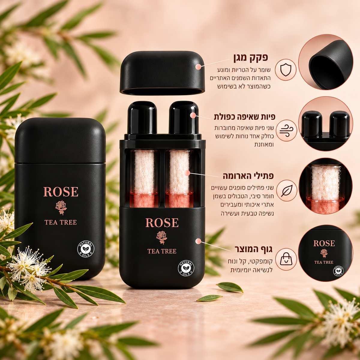 עץ התה/ROSE STICK Tea Tree